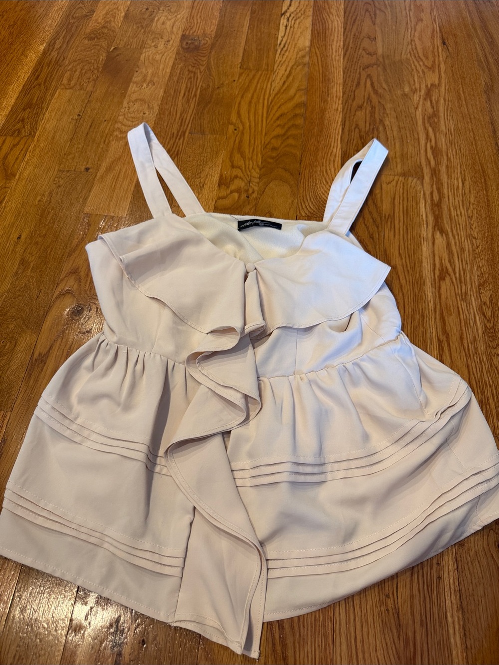 Tank top beige